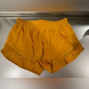Lululemon never worn, not sold anymore Hottyhot shorts!